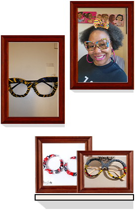 glasses frames by The Krafty Chick